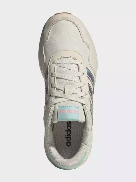 RUN 60s Детски Спортни Обувки Running с Връзки Бели