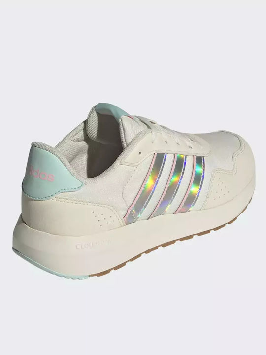 RUN 60s Детски Спортни Обувки Running с Връзки Бели