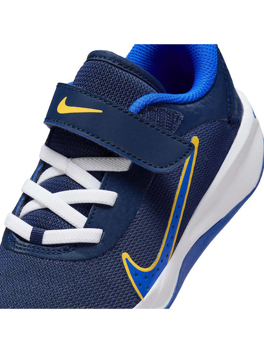 Omni Kids Sports Shoes Running with Hoop & Loop Closure Midnight Navy