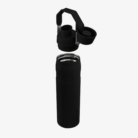 Stanley AeroLight IceFlow Thermos Bottle Stainless Steel BPA Free 600ml Black