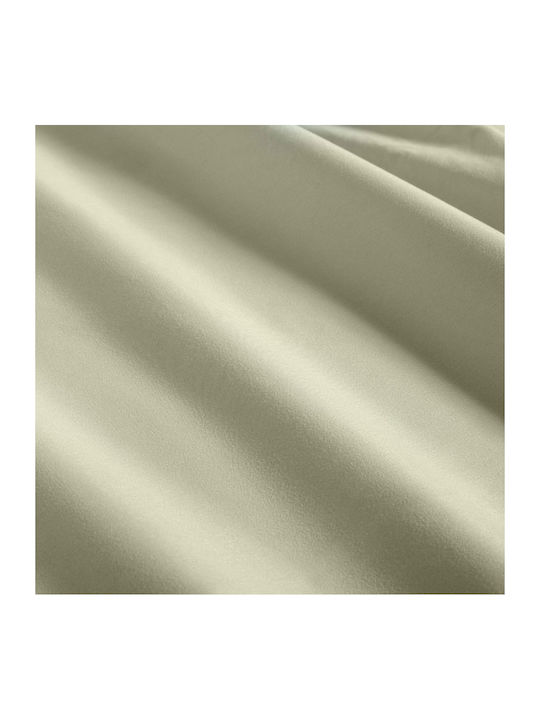 Cannon Сет Чаршафи с Ластик 160x200+35см. Stonewashed Sage Green 4бр