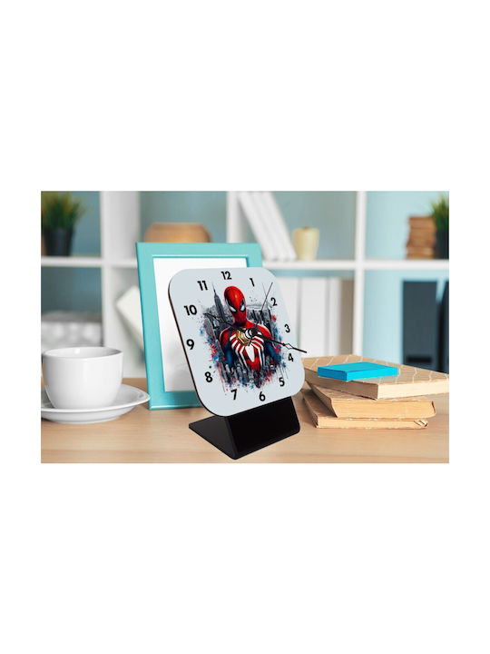 Koupakoupa Spiderman City Tabletop Clock KP_25927_clock-desk-square