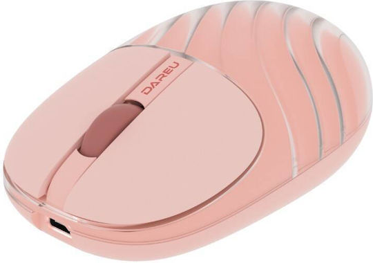 Dareu LM135G Wireless Ergonomic Mouse Pink