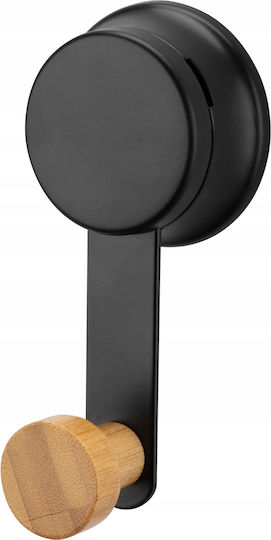 Kadax Haken Badezimmer Einzeln Saugnapf Inox Schwarz