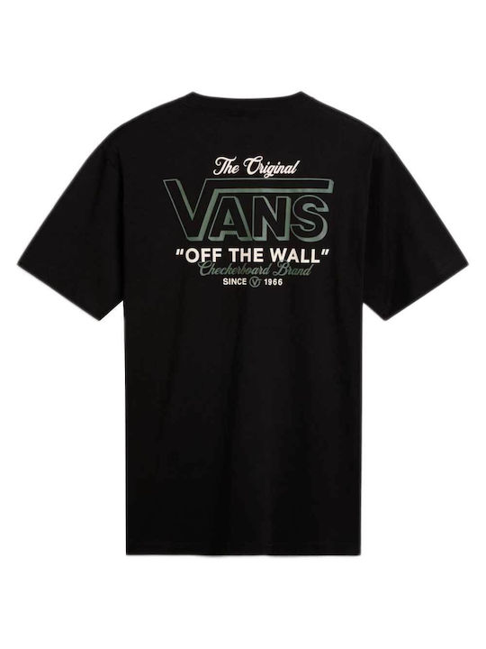 Vans T-shirt Bărbătesc cu Mânecă Scurtă Negru