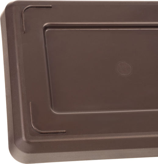 Kadax Farfurie Pot Plastic Maro 33883