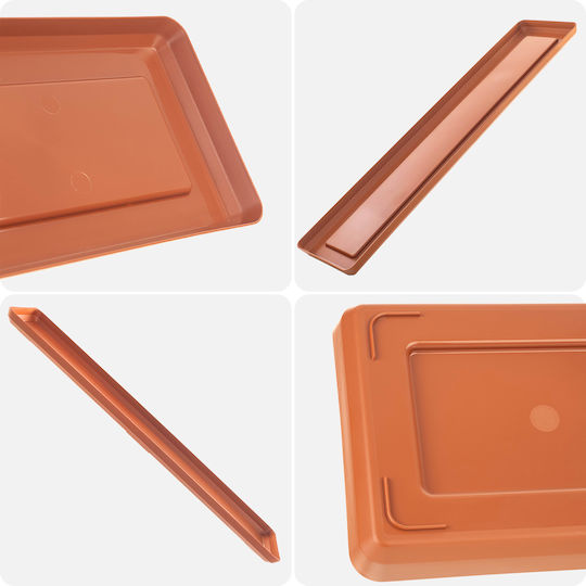 Kadax Teller Topf Kunststoff Orange 33876