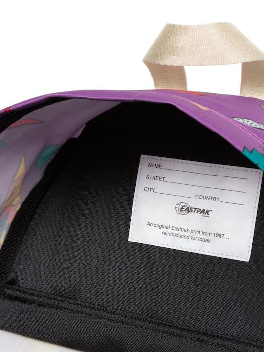 Eastpak Padded Pak'r Σχολική Τσάντα Πλάτης Γυμνασίου - Λυκείου Πολύχρωμη 24lt 30 x 18 x 40εκ