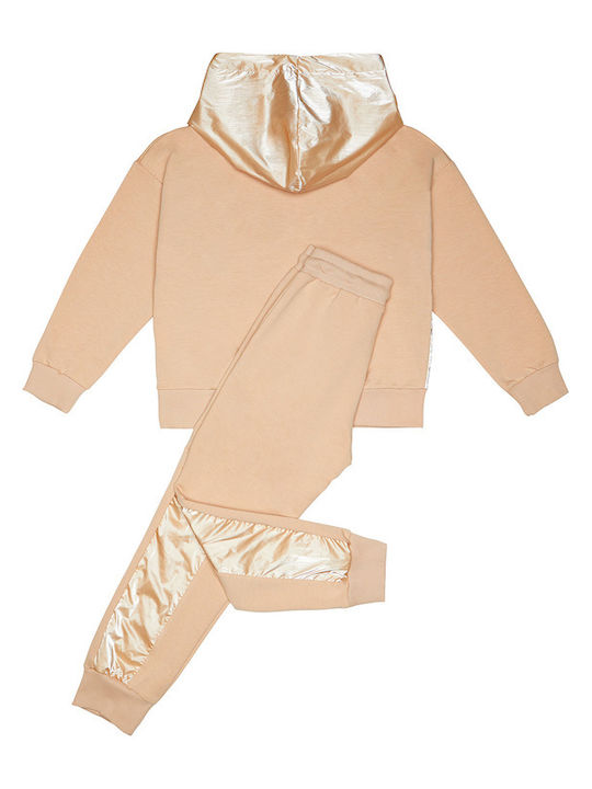 Sprint Kids Sweatpants Set Nude