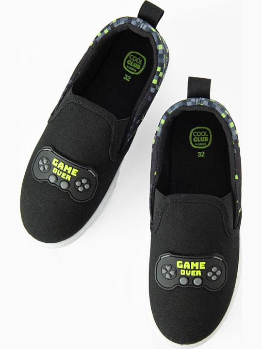 Kids Sneakers Slip-on Black