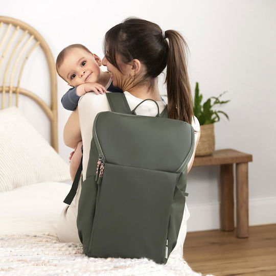 Casual Green Label Slender Up Reflective Anthracite Backpack