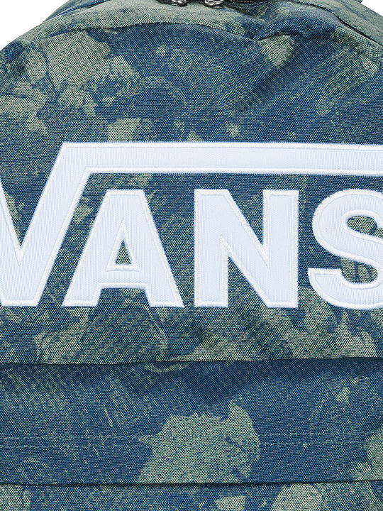 Vans Old Skool Drop V School Backpack Junior High-High School Purple with Water Bottle Holder