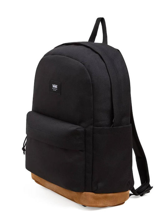 Vans Skool Sport School Bag Backpack Junior High-High School Black with Water Bottle Holder 22Liters