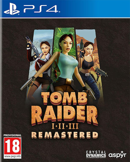 Tomb Raider I-ΙΙ-III Remastered Starring Lara Croft PS4 Game