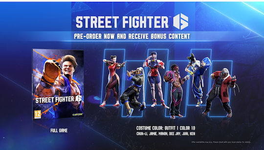 Street Fighter 6 PS4 Game