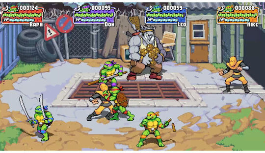 Teenage Mutant Ninja Turtles: Shredder's Revenge Joc PS4