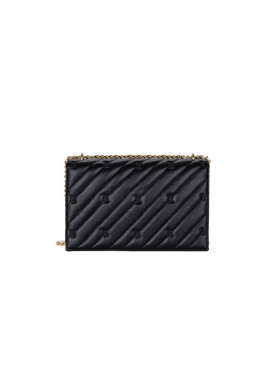 Elisabetta Franchi Damen Tasche Crossbody Schwarz