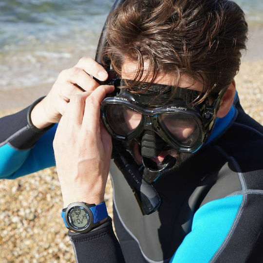 Seac Elba Black Silicone Diving Mask