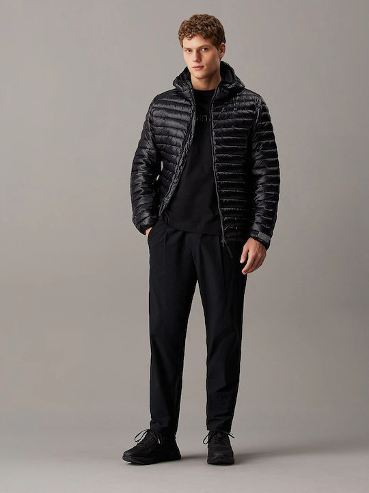 Winter Jacket Puffer Waterproof Black Beauty