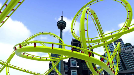 RollerCoaster Tycoon : Joyride PS4 Game