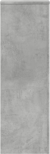 vidaXL Suporturi de plante Lemn Gri 33bucx33bucx100buccm. 2buc