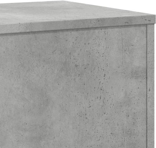 vidaXL Suporturi de plante Lemn Gri 33bucx33bucx100buccm. 2buc