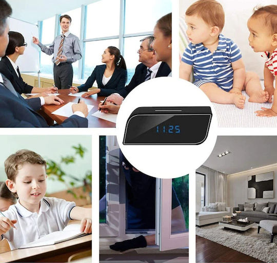 Κρυφή Κάμερα WiFi Ρολόι 1080p με Υποδοχή για Κάρτα Μνήμης