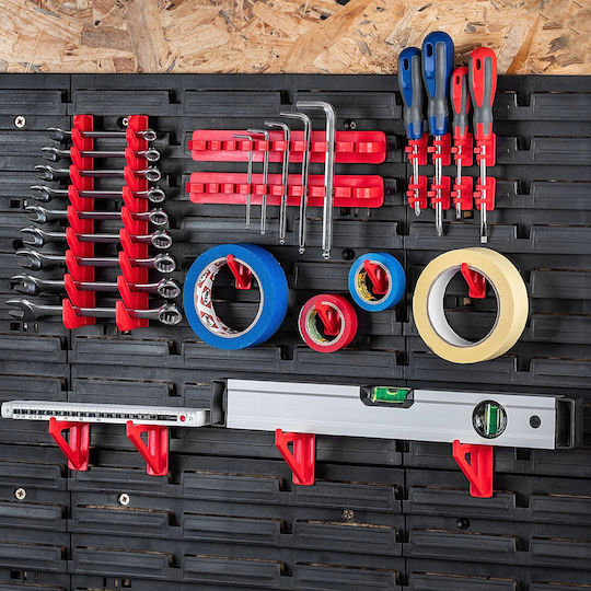 Kadax Werkstatt-Wandtafel 232x78cm 132 Stück
