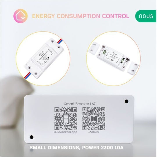 Nous Smart Switch ZigBee 10A