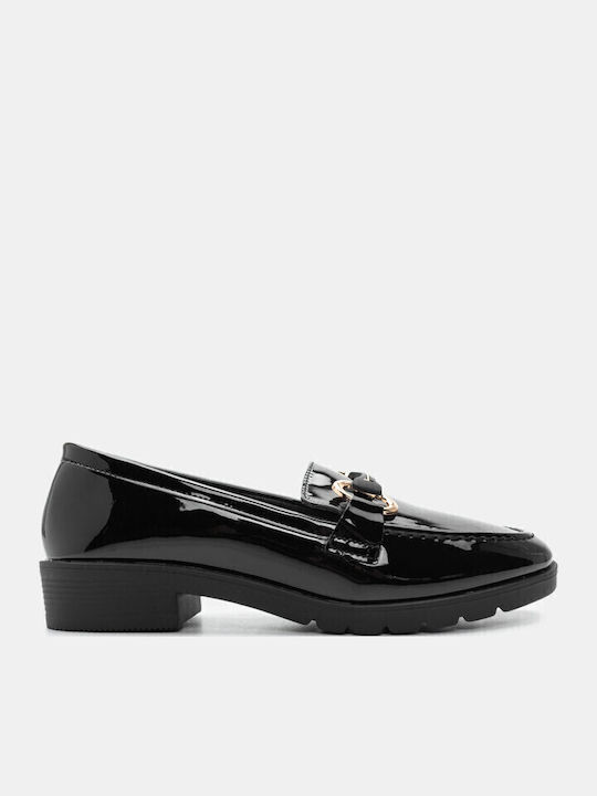 Γυναικεία Loafers σε Μαύρο Χρώμα