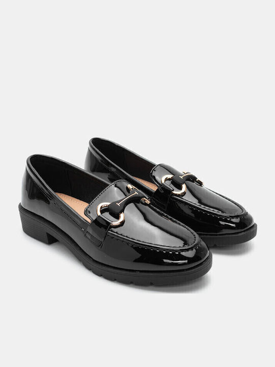 Γυναικεία Loafers σε Μαύρο Χρώμα