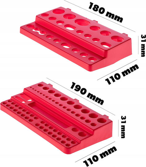 Kadax Werkstatt-Wandtafel 232x78cm 132 Stück