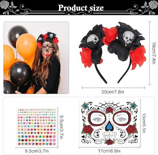 Techeel Αποκριάτικο Tattoo για Halloween