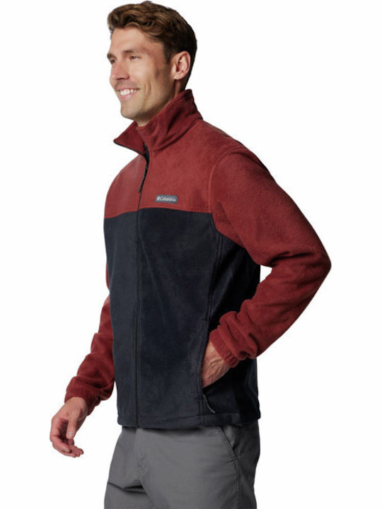 Steens Mountain Full Men's Cardigan Red