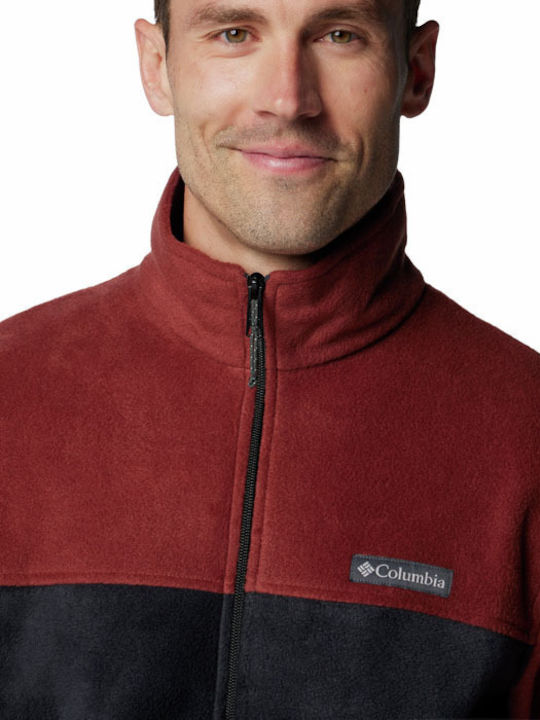 Steens Mountain Full Men's Cardigan Red
