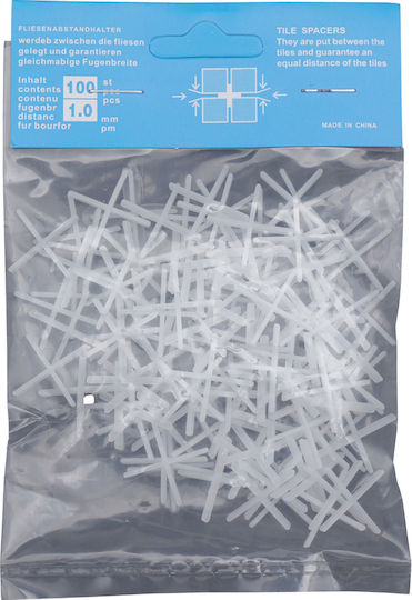 Uncle George Cross Tile Spacer 1mm 100pcs