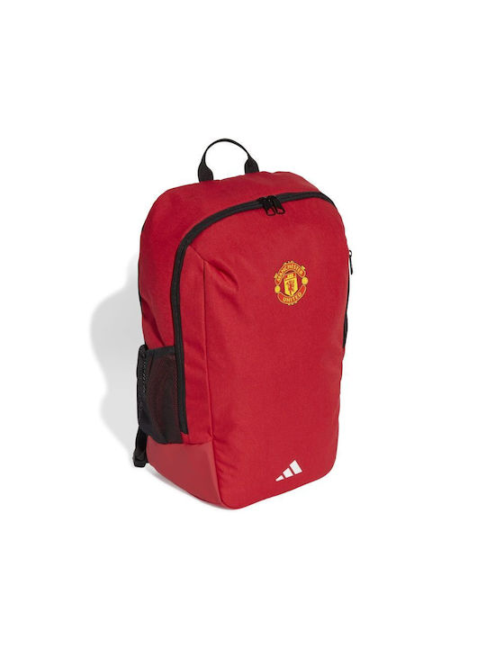adidas Manchester United Ανδρική Τσάντα Πλάτης Ποδοσφαίρου Κόκκινη