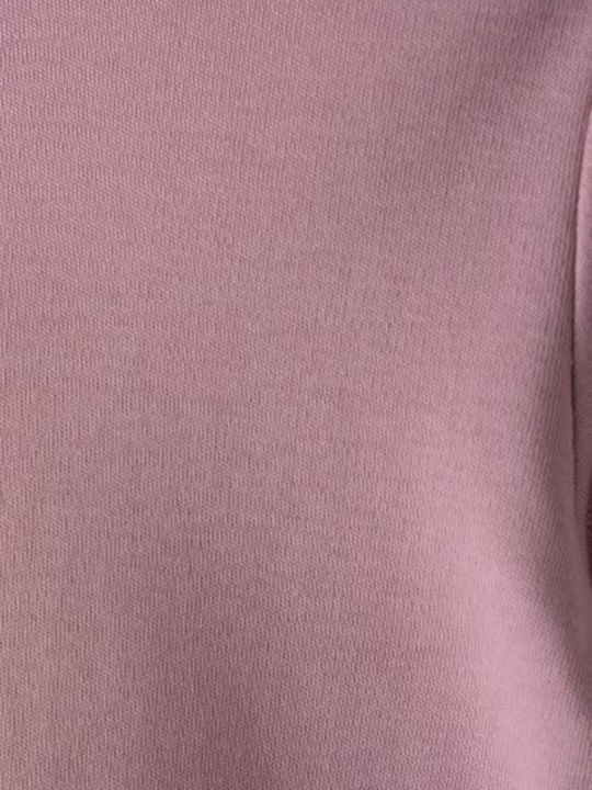 Kinderhemd Langarm Rosa Rollkragenpullover