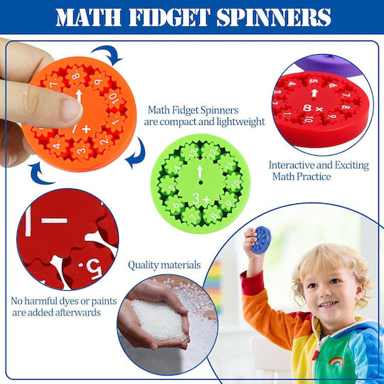Fidget Spinner 9pcs Πολύχρωμο
