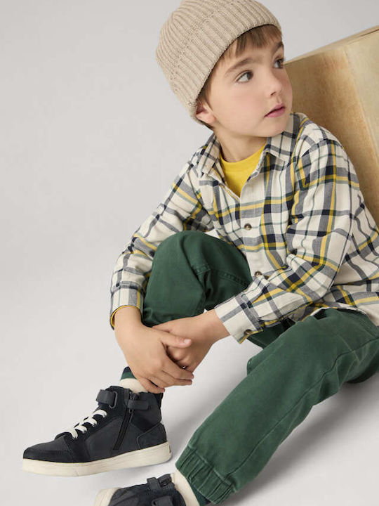 Kids' Denim Pants Green Skater