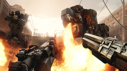 Wolfenstein II The New Colossus (Код в кутия) Игра за Switch