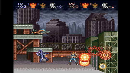 Contra Anniversary Collection Switch Game