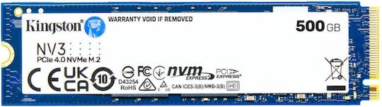 Kingston SSD 500GB M.2 NVMe PCI Express 4.0