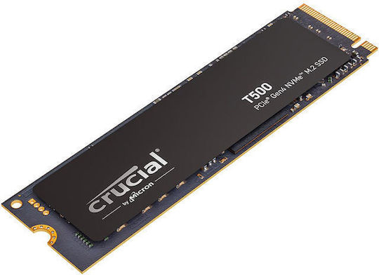 Crucial T500 SSD 1TB M.2 Type with PCI Express 4.0 Connection PS5 Compatible CT1000T500SSD8