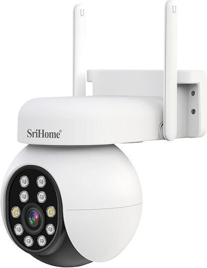 Sricam SH052B IP Κάμερα Παρακολούθησης Wi-Fi Full HD+ 5MP Αδιάβροχη με Μικρόφωνο και Φακό 4mm