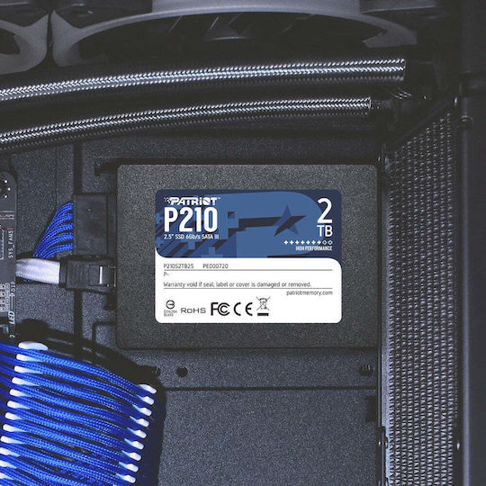 Patriot P210 SSD 2TB Tip 2.5'' Cu Conexiune SATA III P210S2TB25