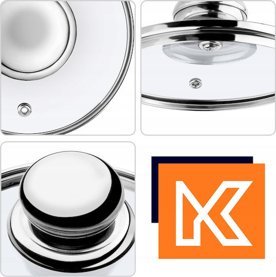 Kadax Kadax Glasdeckel Für Topf 28cm 3 Stück 31558