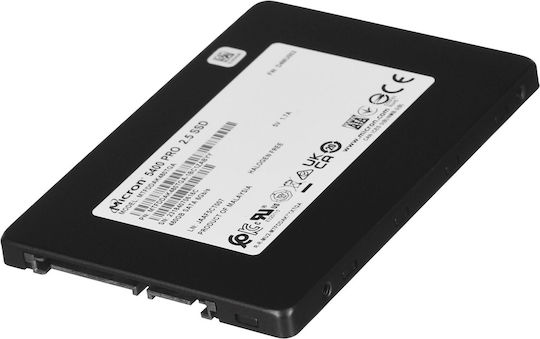 Micron 5400 Pro SSD 480GB Тип 2.5'' с Връзка SATA III MTFDDAK480TGA-1BC1ZABYYR
