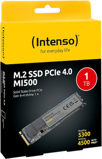 Intenso MI500 SSD 1TB τύπου M.2 με σύνδεση PCI Express 4.0 3836460