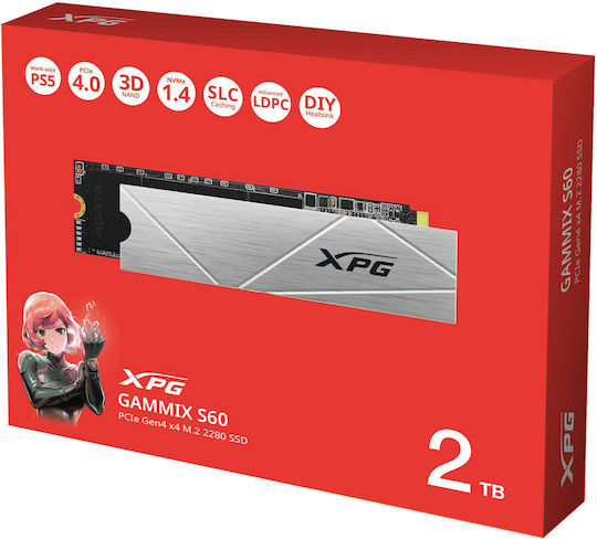 Adata XPG Gammix S60 SSD 2TB M.2 mit PCI Express 4.0 Verbindung